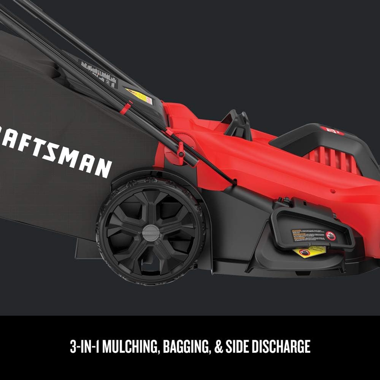 CRAFTSMAN 20 Inch Corded Electric Push Mower: image 5