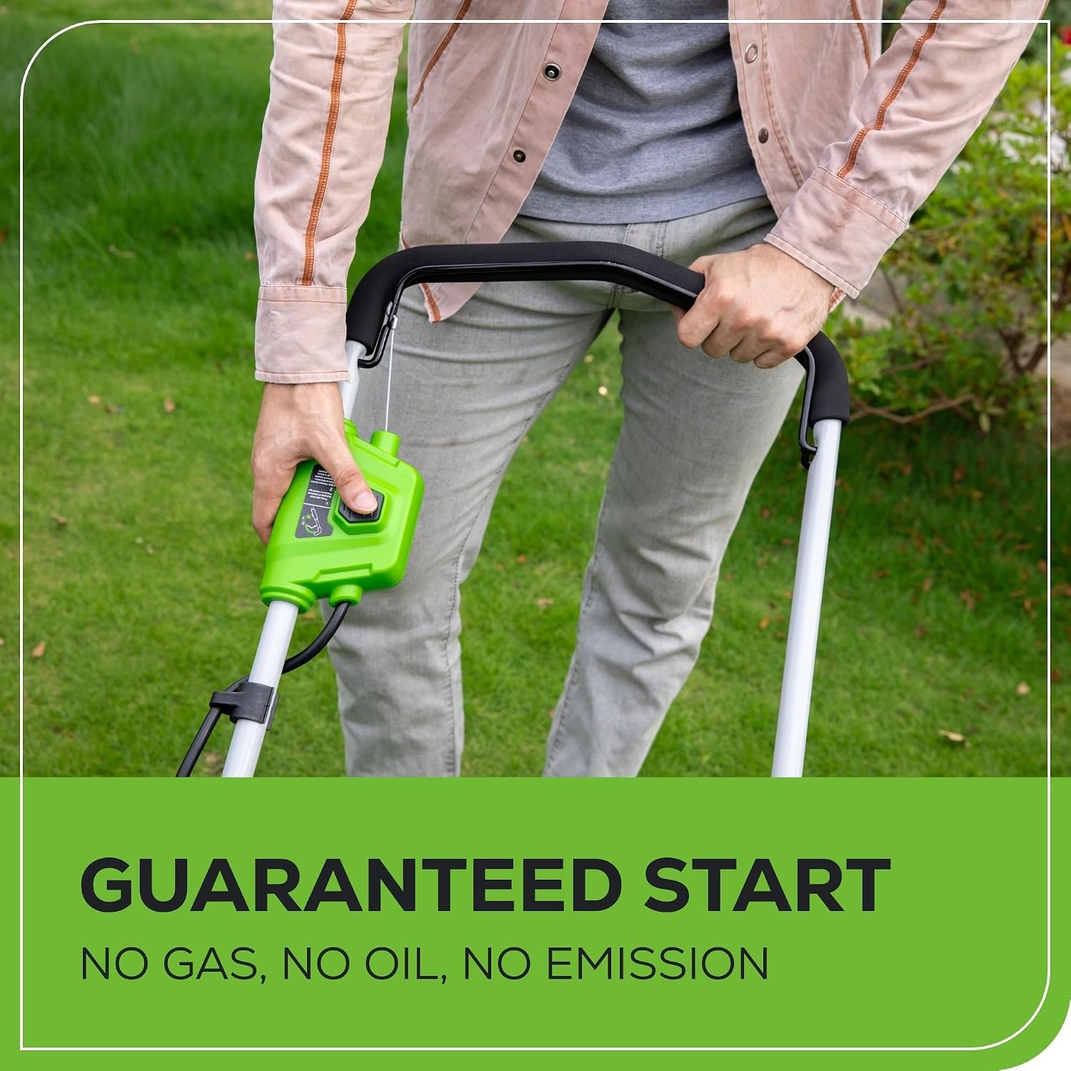 Greenworks 40V 16 Inch Cordless Push Mower Kit: image 5