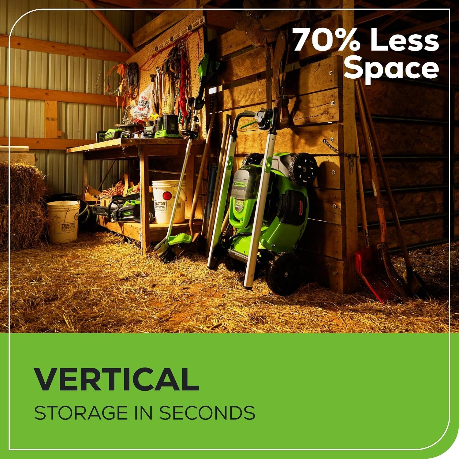 Greenworks 60V Self-Propelled Cordless Lawn Mower Kit: image 7