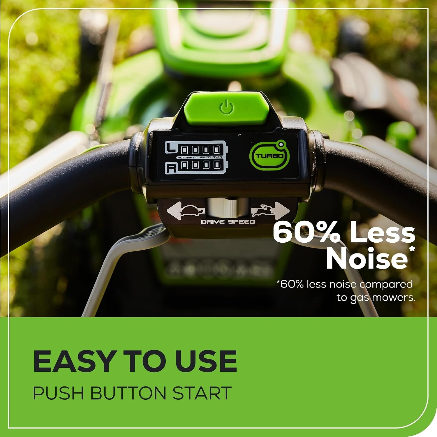 Greenworks 60V Self-Propelled Cordless Lawn Mower Kit: image 8