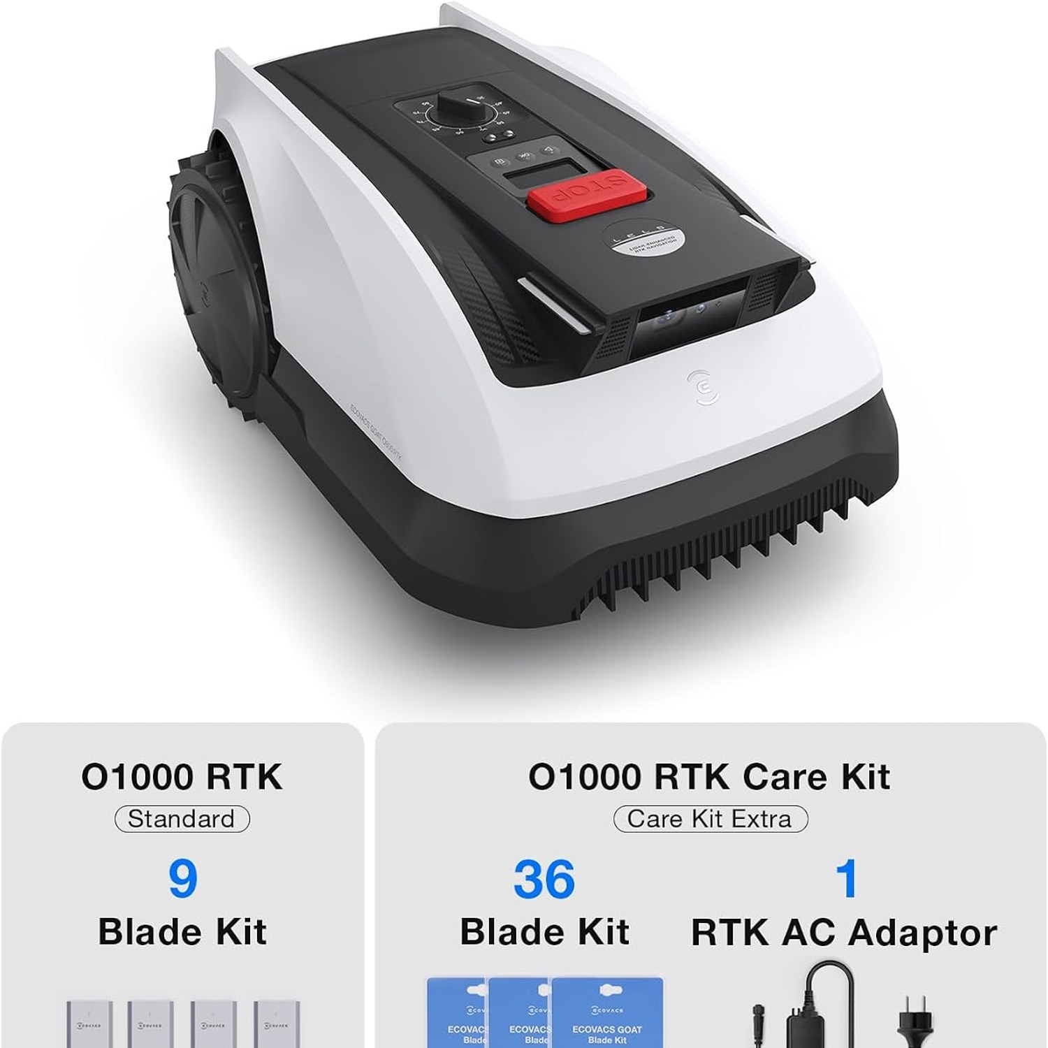 ECOVACS GOAT O1000 RTK CARE Robot Lawn Mower: image 2